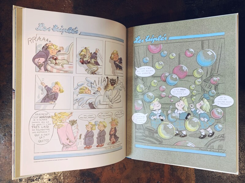 ニコル・ランベールの絵本 Nicole Lambert: LES TRIPLES(みつごちゃん