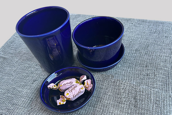 グスタフスベリ DOMINO カップ＆ソーサー S インディゴ GUSTAFSBERG