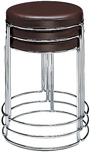 コクヨ 会議イス 750 スツール ブルー 丸椅子 ブルー 幅405×奥行