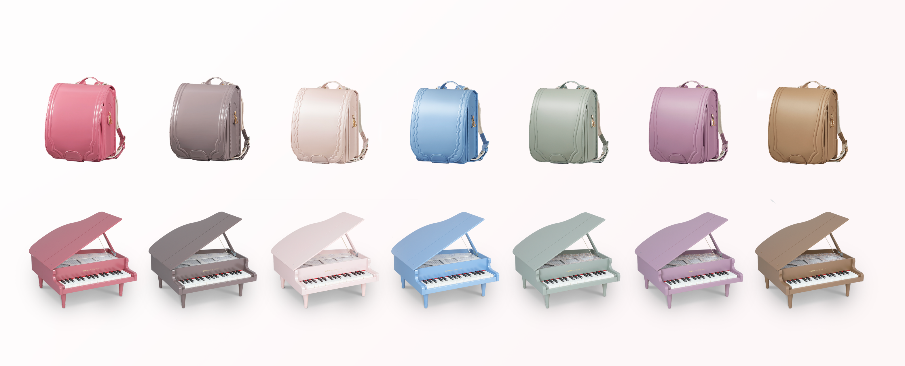 河合楽器製作所と土屋鞄製造所とのコラボレーション KAWAI meets