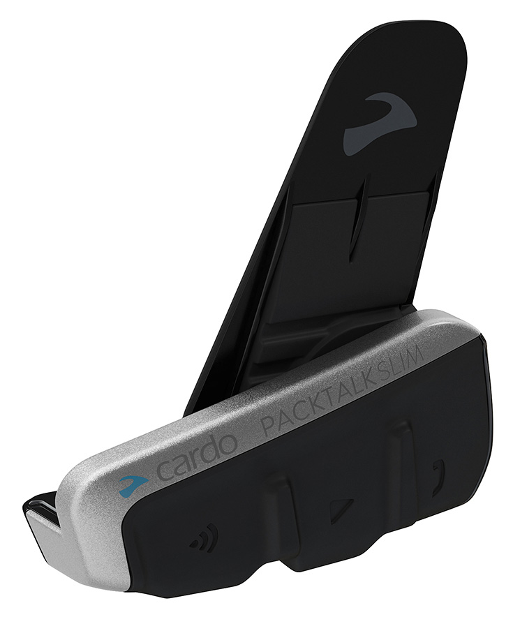 CARDO製インカム・PACKTALK SLIMが登場! 従来モデルよりもコンパクトで