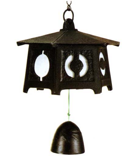 南部鉄器 ＞ 南部鉄風鈴 ＞ 南部鉄風鈴 六角