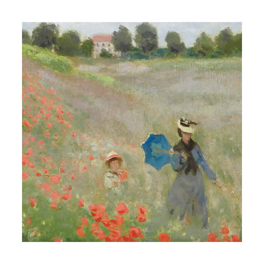 クロード・モネ 絵画 アルジャントゥイユのひなげし 送料無料 【複製