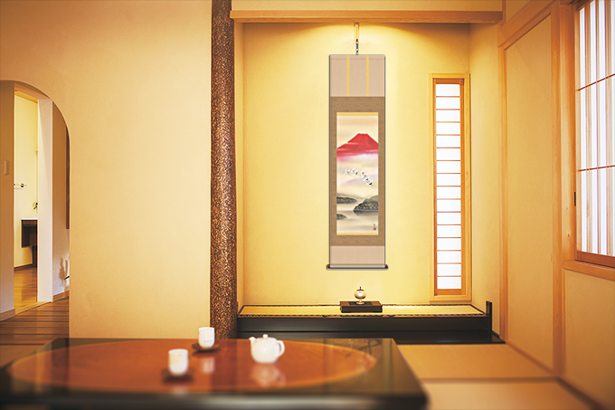 一富士二鷹三茄子 濱田嵐雪 （三美会） 尺三 【特価 】！ 新築・開業