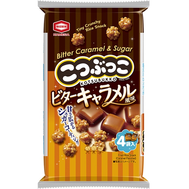 72g こつぶっこ ビターキャラメル風味 | 亀田製菓株式会社