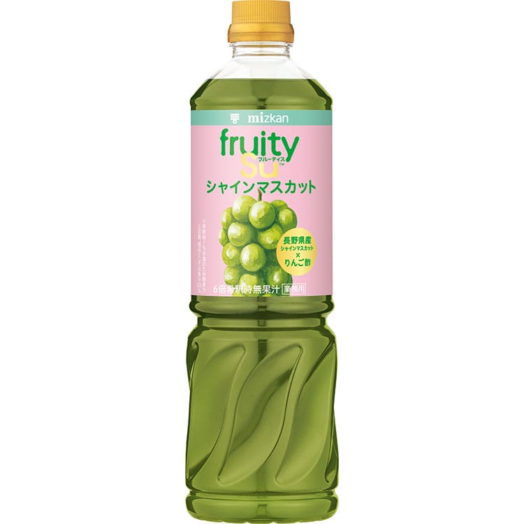 業務用フルーティス リンゴ酢シャインマスカット 1L: ノンアルコール