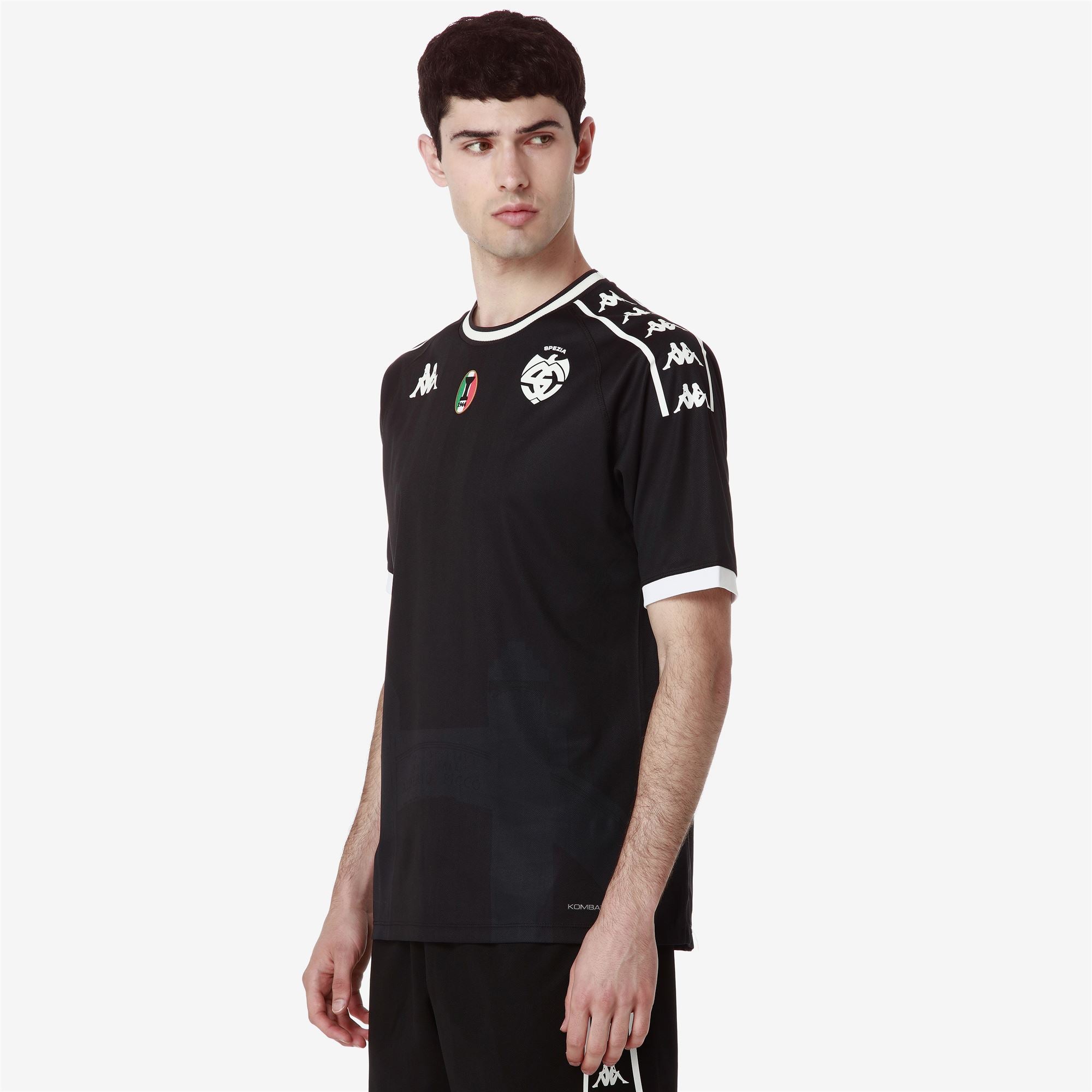 Active Jerseys Man KOMBAT 2025 SPEZIA Shirt BLACK-WHITE