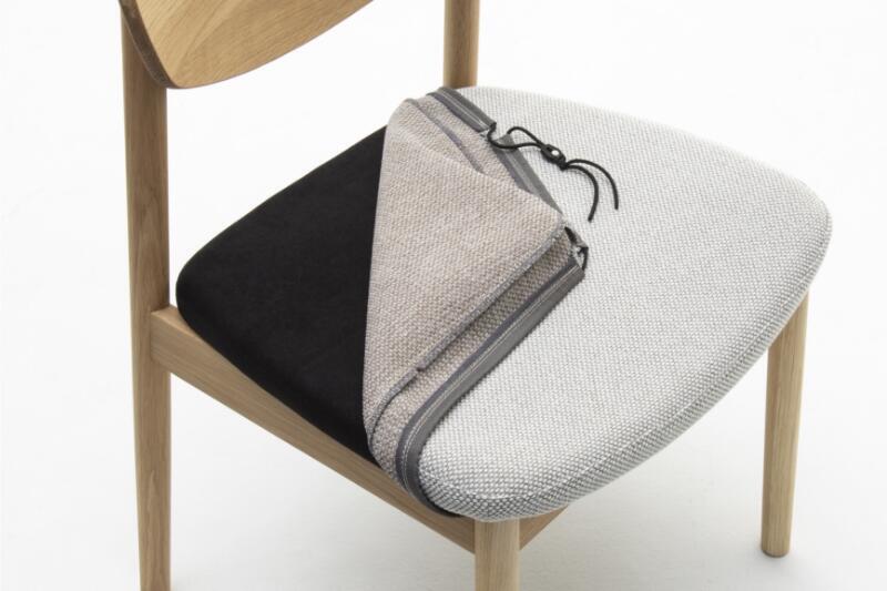 カリモク ダイニングチェア CA1805KN 水色 座面良好 カリモク家具