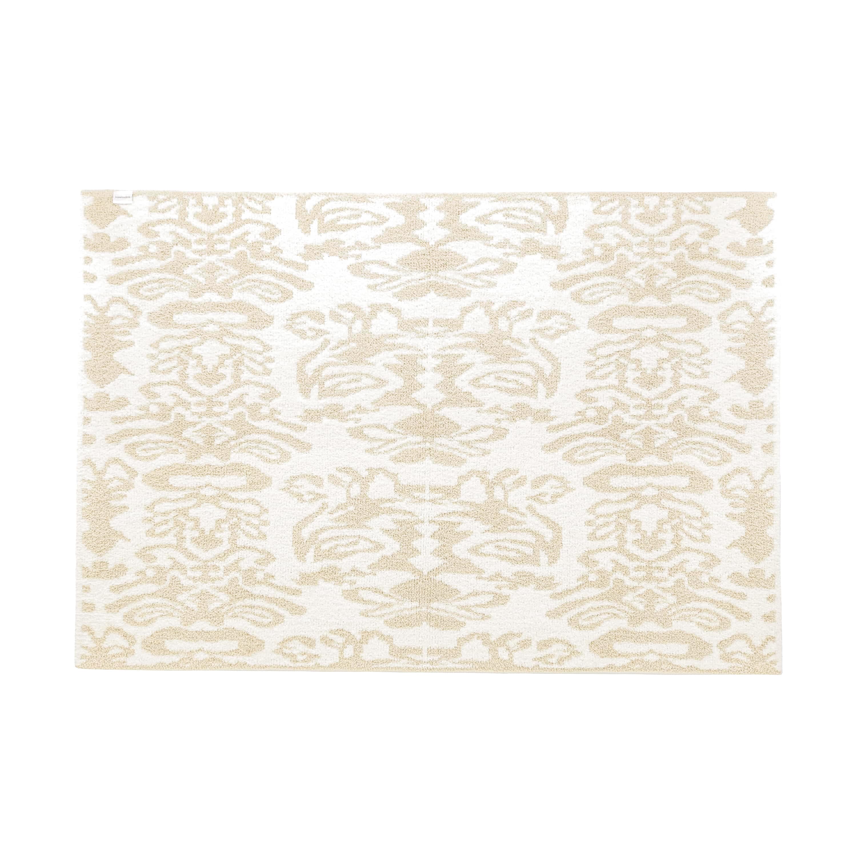 BLANKET / DAMASK(135×183cm beige/creme): BLANKET | kashwere Japan
