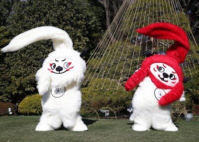 連獅子』が世界へ、ラグビーワールドカップ日本大会公式マスコット
