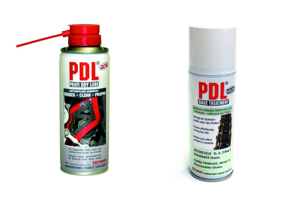 Profi Dry Lube PDL Vorteilspack Kettenspray Dry Lube + Base
