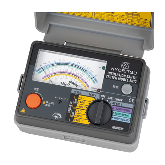 MODEL 6017｜アナログ絶縁・接地抵抗計｜製品情報｜共立電気計器株式会社