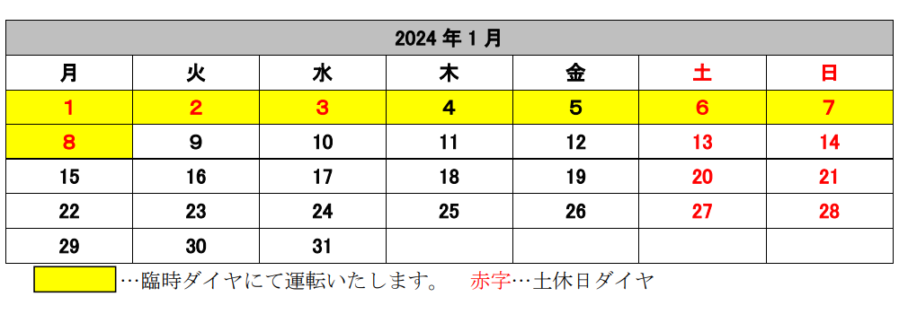 救*魚様 京急 大晦日用ダイヤ 京急電鉄の年末年始特別ダイヤ！ ＼ 2024