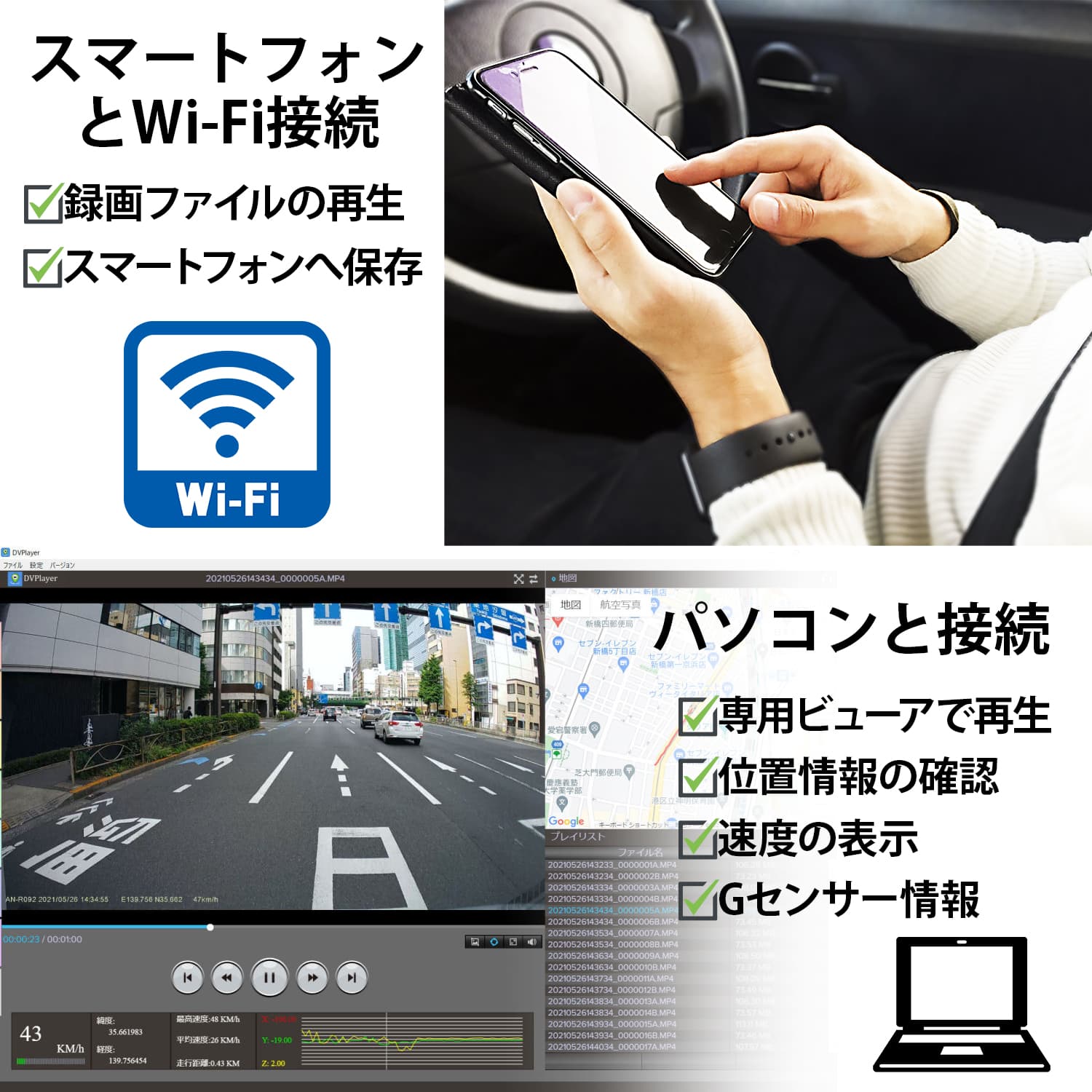 eMMCドライブレコーダー【microSDカードを使わない】 | 株式会社慶洋