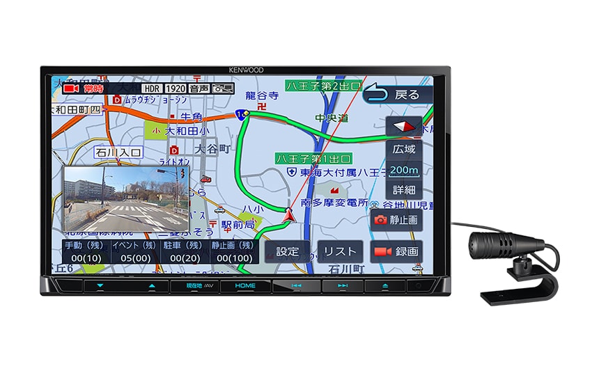 KENWOOD カーナビ MDV-D504BT 地図データ2016年 動作確認済 ケンウッド