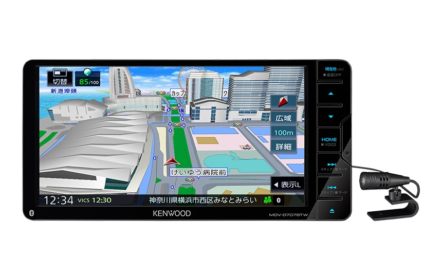 KENWOOD カーナビゲーション S709 2022年製 + カメラ Mdv-s709 (2022年