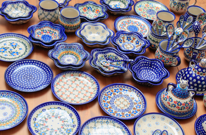 KALICH社 ケルセン- 愛らしい陶器ポーリッシュポタリー（ポーランド