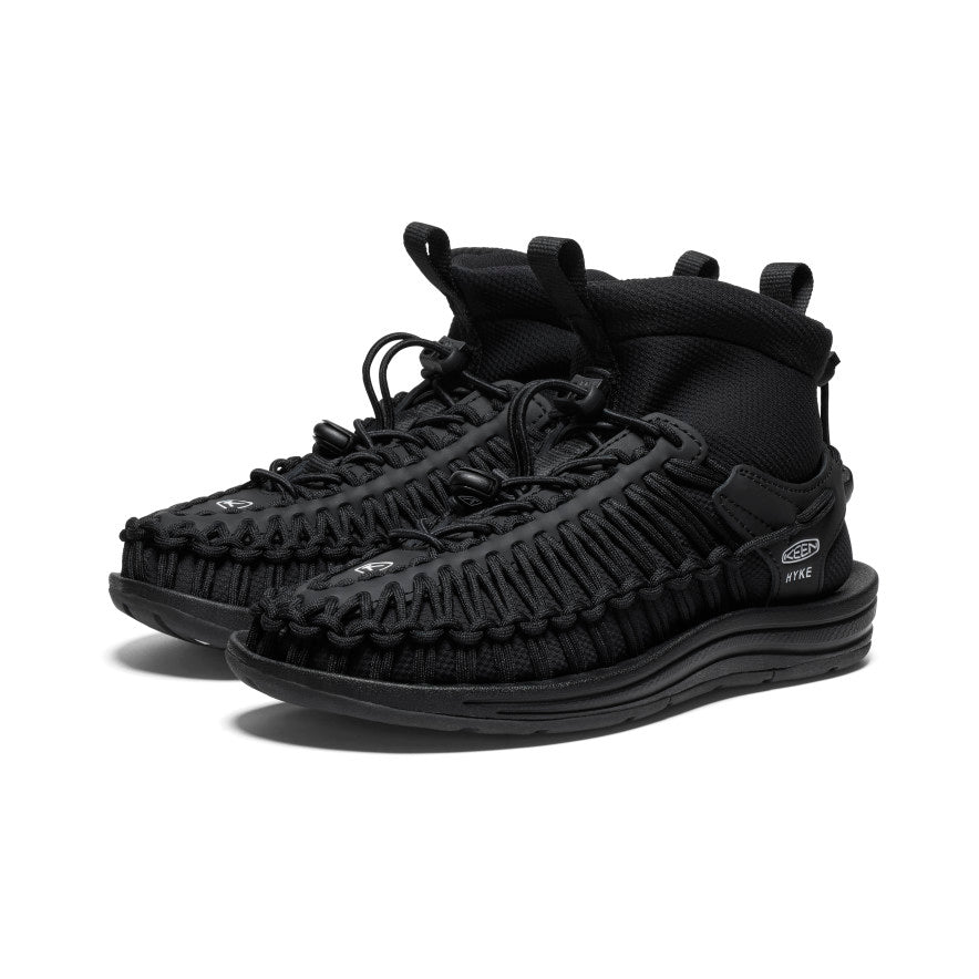 Women's UNEEK High Top x HYKE | HYKE Black | KEEN Footwear