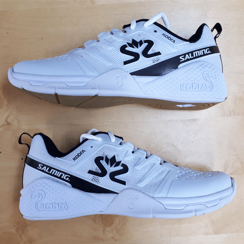 Salming KODIA ホワイト/ブラック バレーボールシューズ