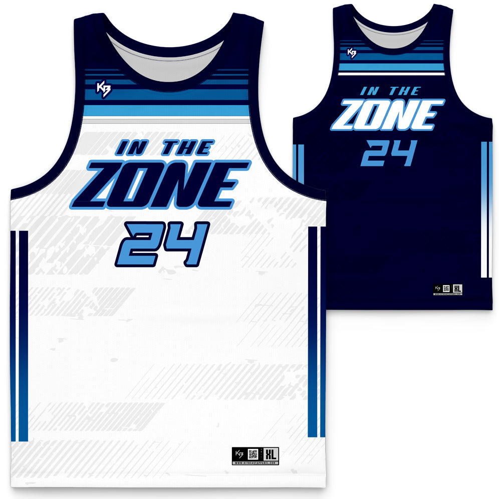 In The Zone Custom Basketball Jersey (Home + Away) – KitBeast