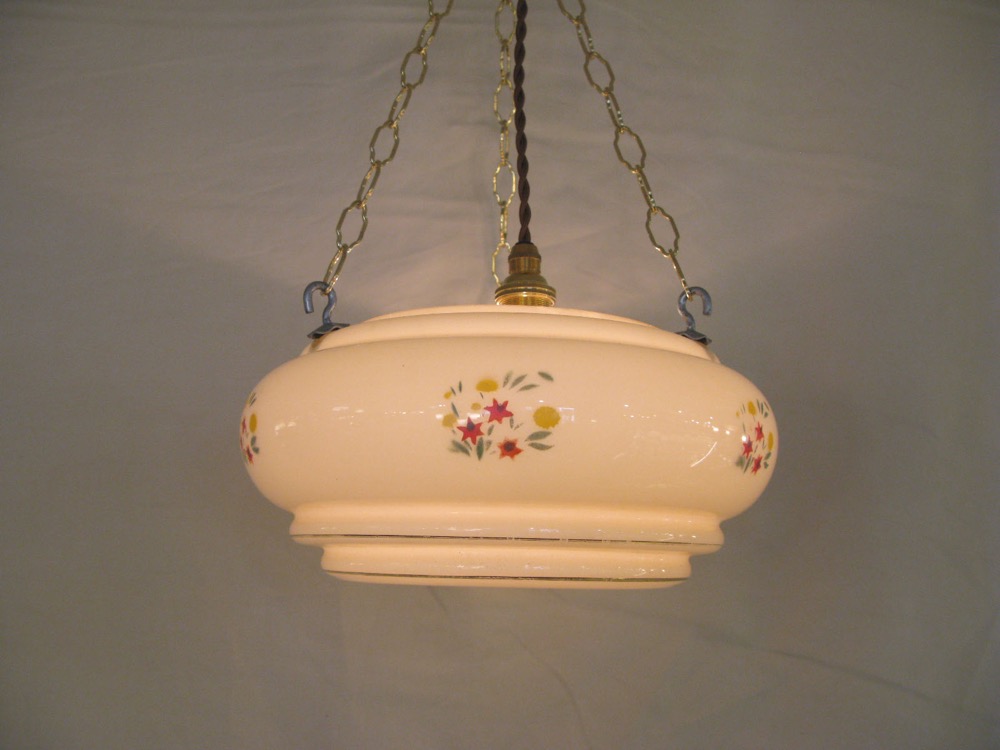 イギリス アンティーク ランプボウル ハンギングランプ | キヤ