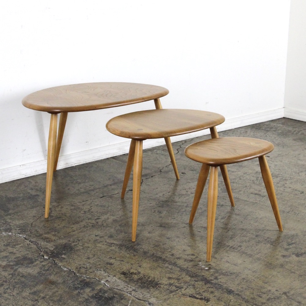 Ercol アーコール Windsor ウィンザー ネストテーブル | キヤ