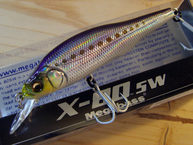 メガバス X-80 SW 【シーバスルアー専門店 キングフィッシャー】