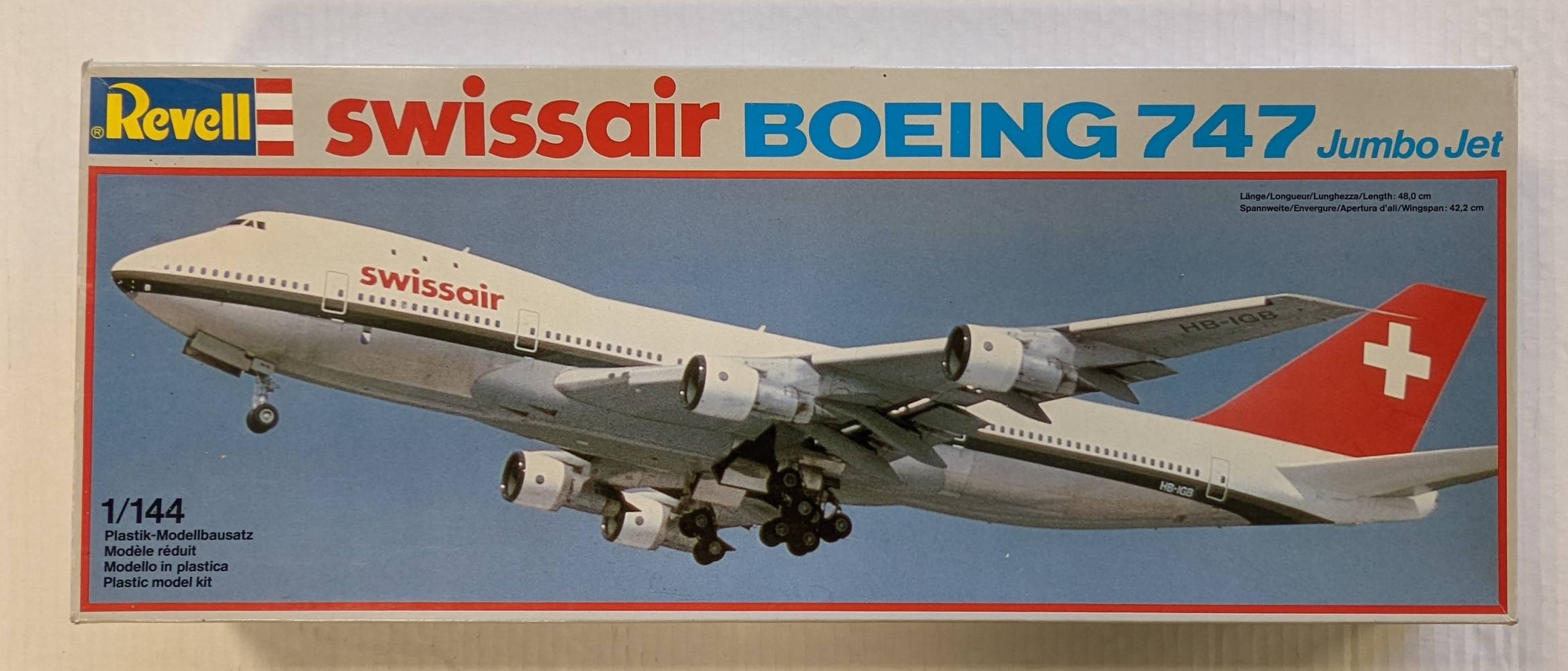 Revell Boeing 747 Jumbo Jet 1/144 未開封品 Revell Plane 1:144