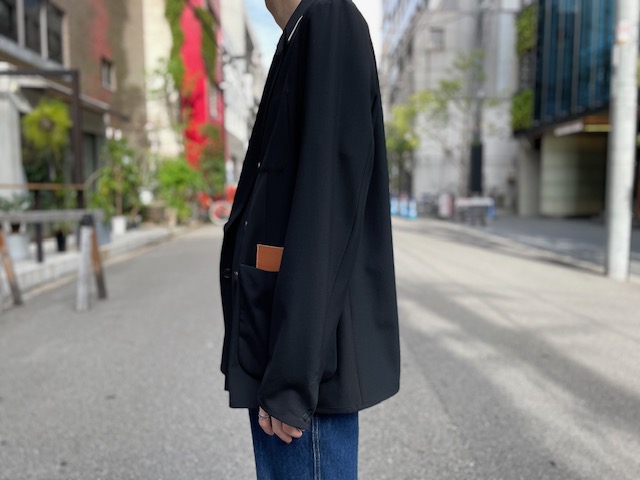 SUNSEA /サンシー】SNM-BLUE w/耳DOUBLE-BREASTED JACKET【買取入荷