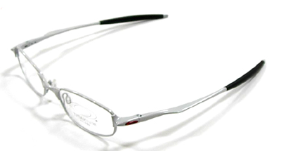 オークリー チョップトップ2.0 シルバーオーバルメガネ(度あり