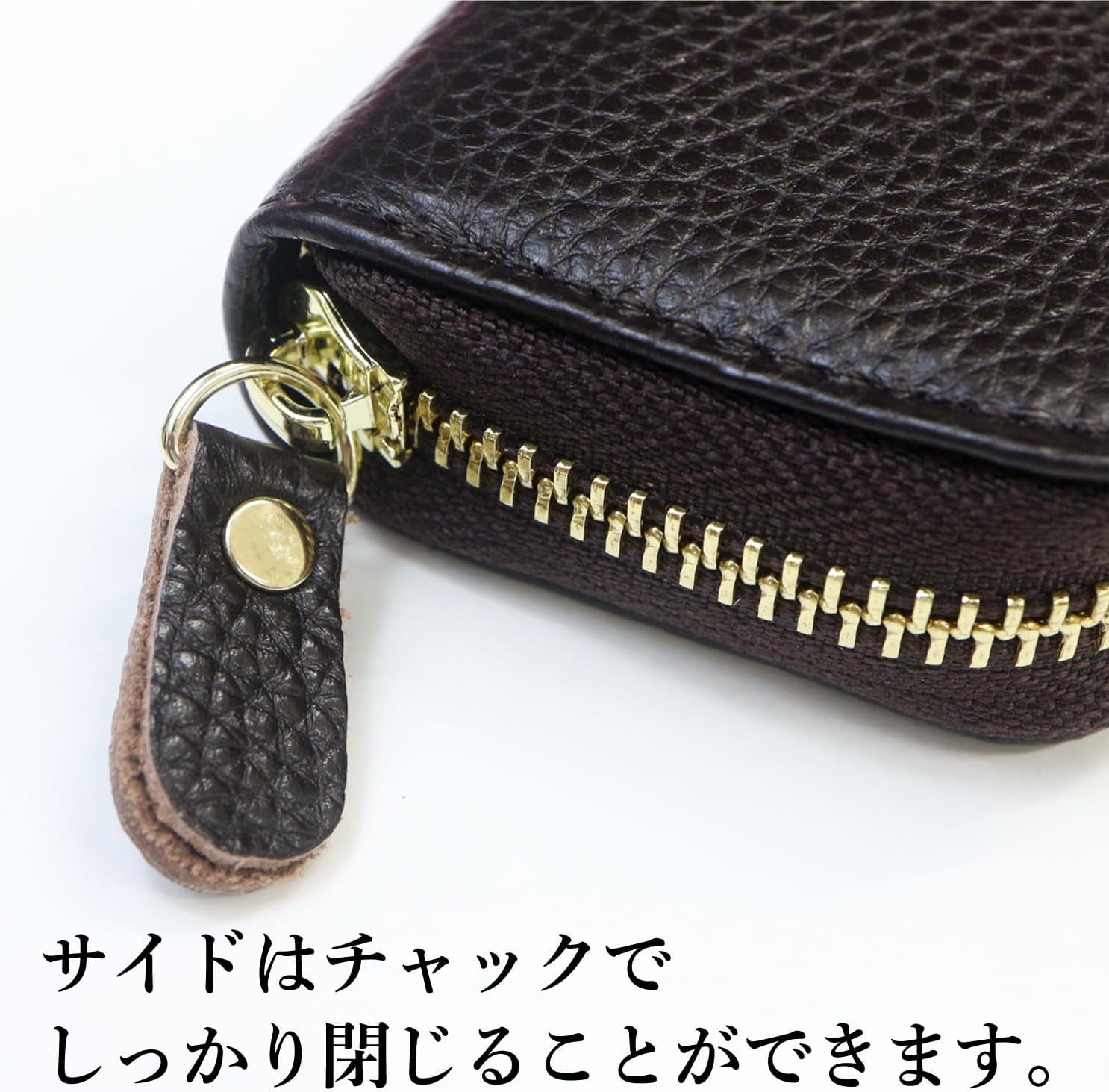 キーケース メンズ レディース 本革 ブラック 6連フック 牛皮 レザー