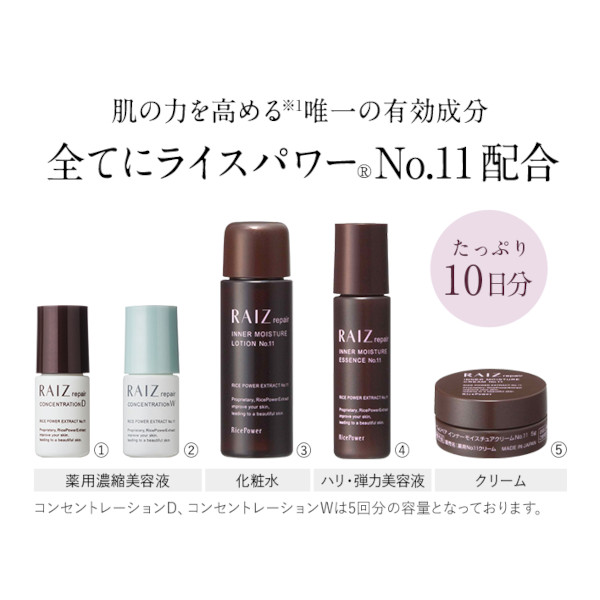 RAIZ(ライース) リペア トライアルセット｜キレイエ