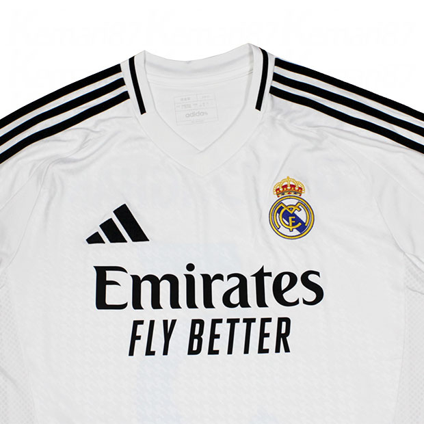 Kemari87 KISHISPO / レアルマドリッド 24-25 ホーム 長袖レプリカ