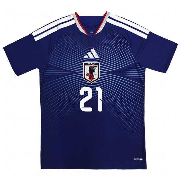 Kemari87 KISHISPO / 背番号21 佐野海舟 アディダス サッカー日本代表
