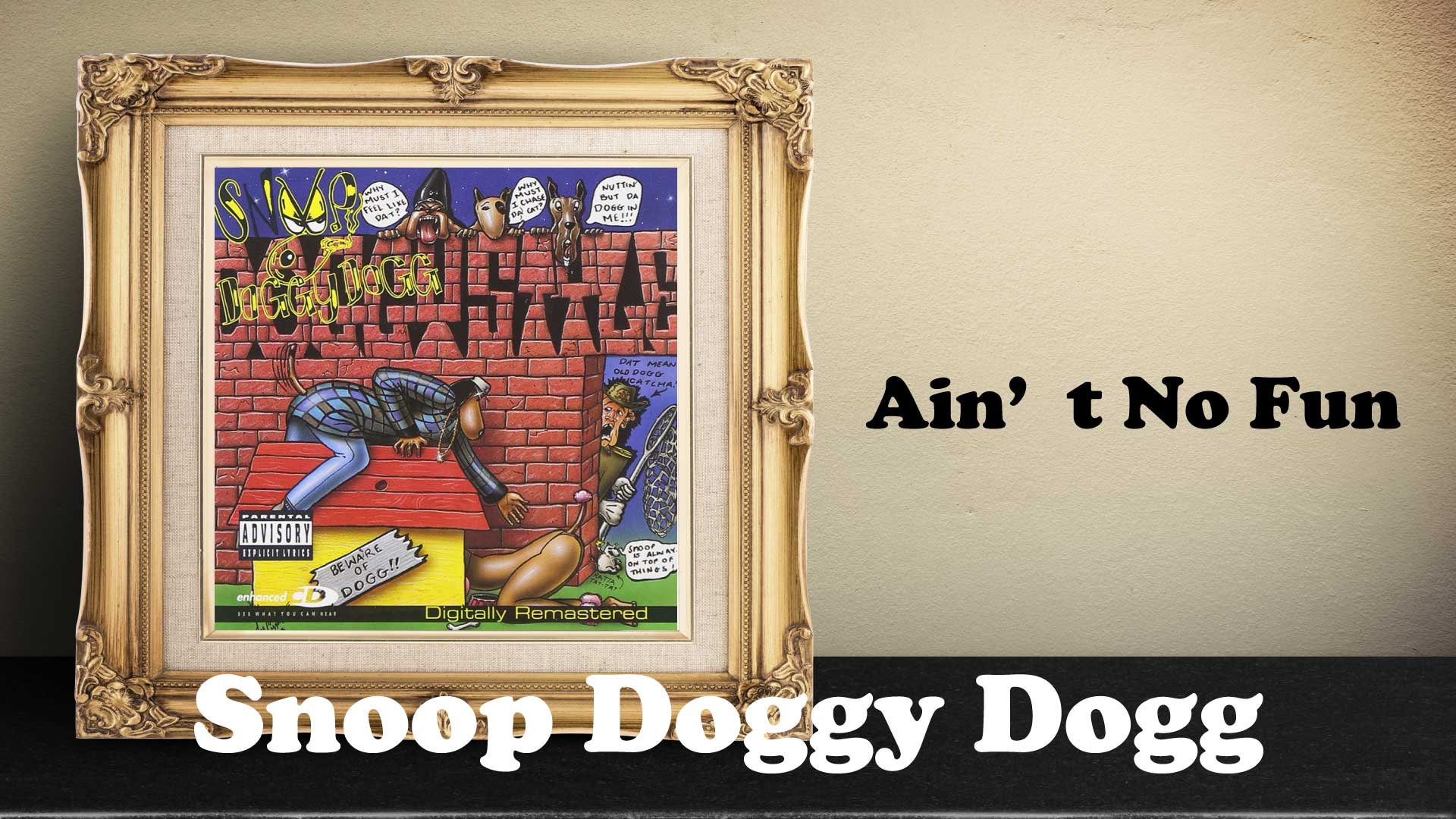 ウェッサイクラシック！Snoop Doggの極上レイドバックチューン『Ain't