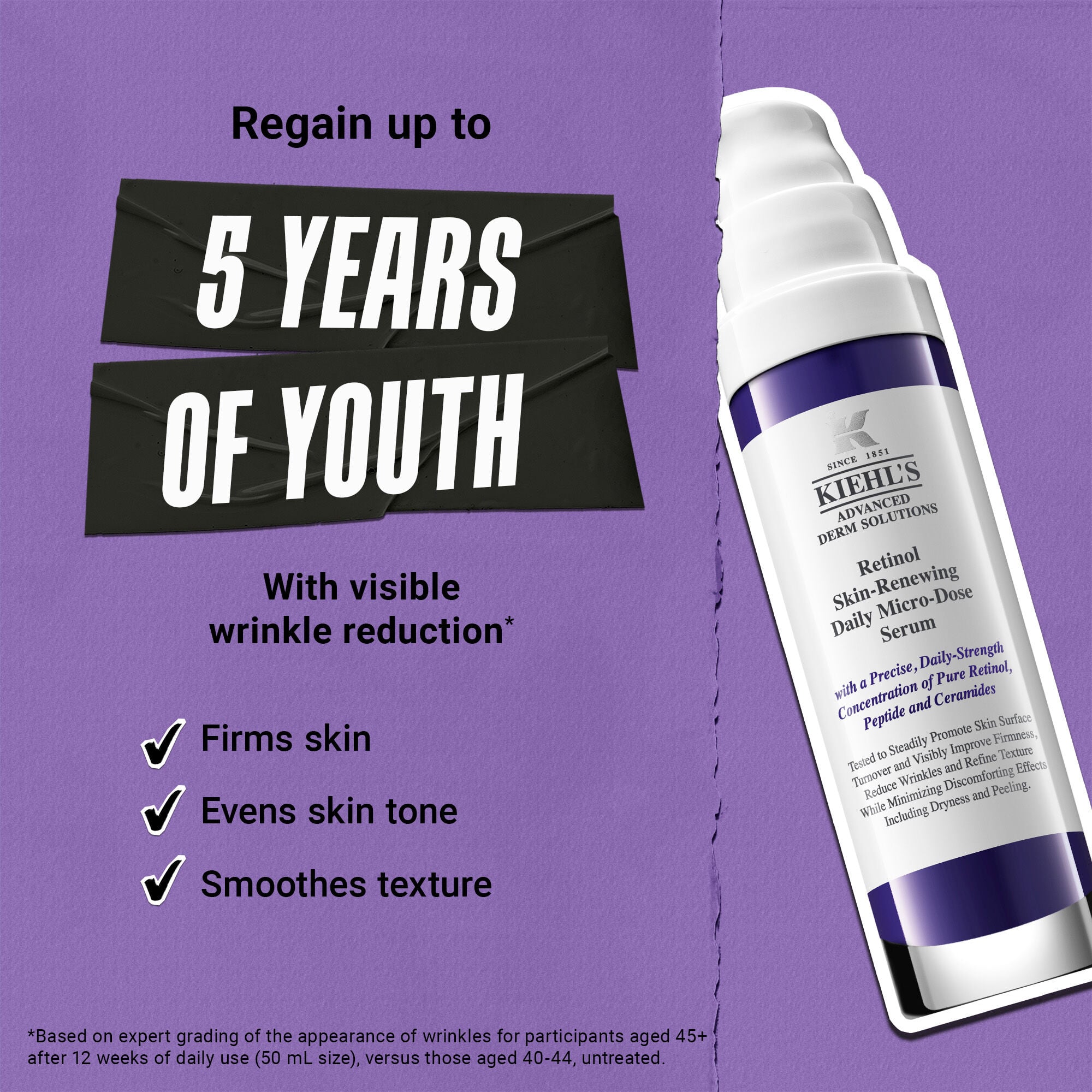 Retinol Daily Micro-Dose Anti-Aging Retinol Serum - Kiehl's