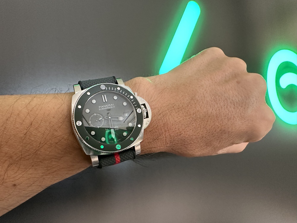 パネライ】S様 ミリタリーテイスト溢れる”2025年新作モデル”に一目惚れ