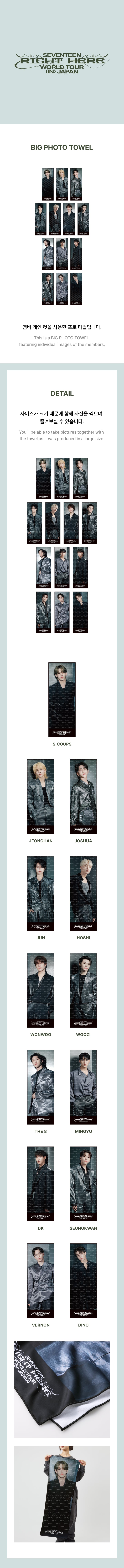 SEVENTEEN - [RIGHT HERE WORLD TOUR IN JAPAN] OFFICIAL MD Big Photo