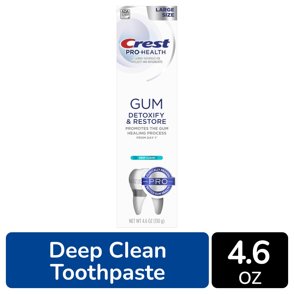 Crest Pro-Health Gum Detoxify and Restore Deep Clean Anticavity