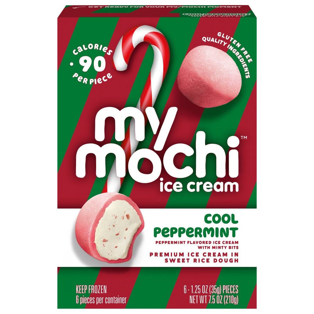 My Mochi™ Cool Peppermint Ice Cream Pieces, 6 ct / 1.25 oz - Kroger
