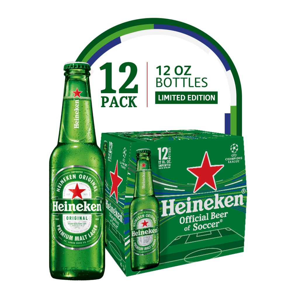 Heineken® Original Lager Beer, 12 bottles / 12 fl oz - King Soopers