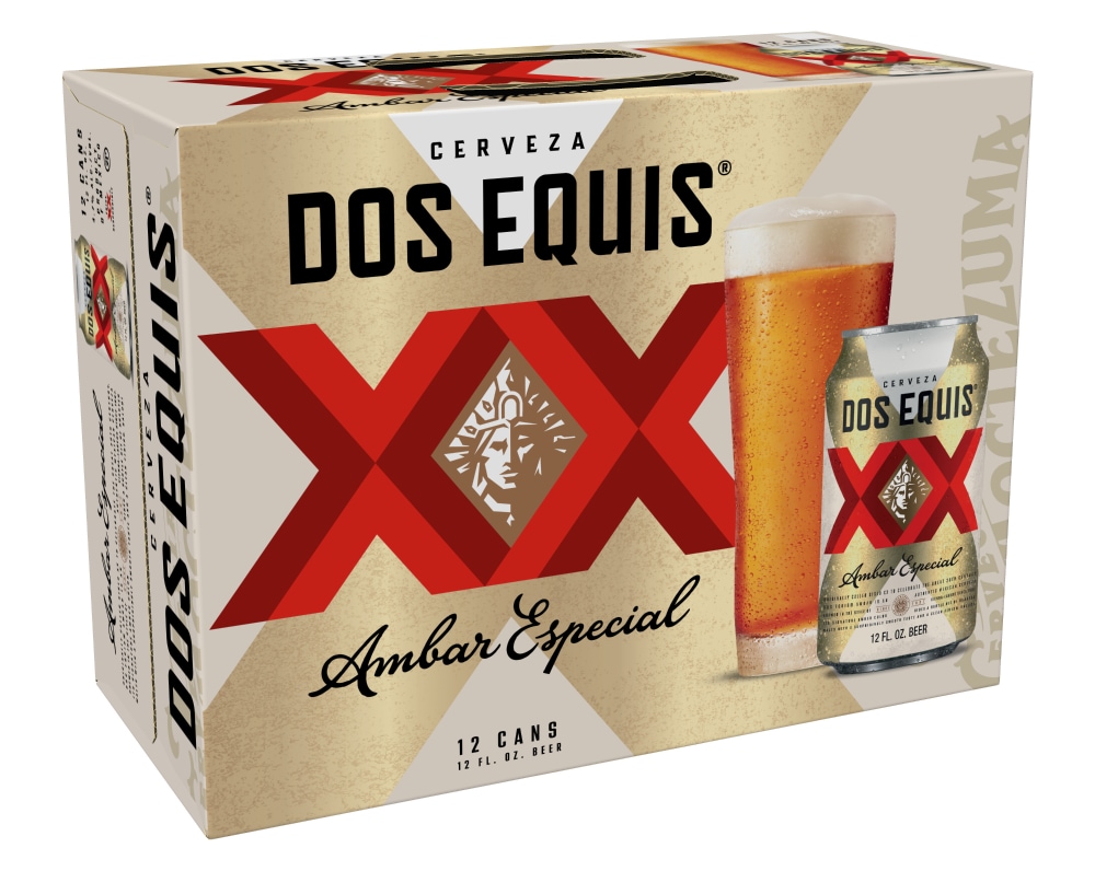 Dos Equis® Ambar Mexican Lager Beer 12 Pack 12 fl oz Cans, 12 cans