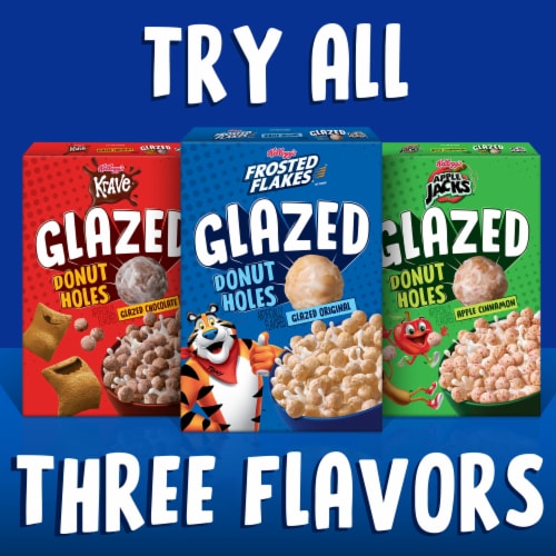 Kellogg's® Apple Jacks Glazed Donut Holes Apple Cinnamon Cereal