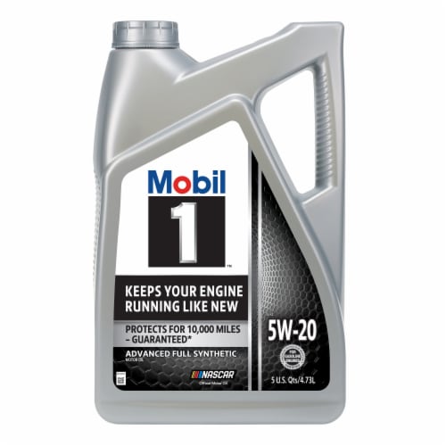 Mobil 1™ 5W-20 SAE Advanced Full Synthetic Motor Oil, 5 qt - Fry's