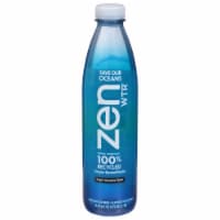 ZenWTR® Vapor Distilled Alkaline Bottled Water, 1 liter - Harris