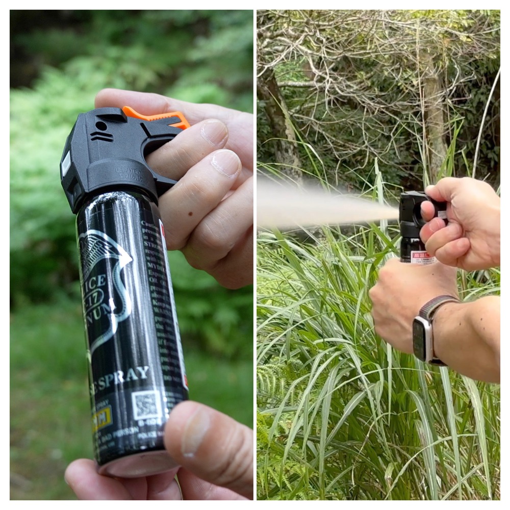 熊よけスプレー 中型モデル 熊・猪・猿・野犬対応 B-609｜KSP