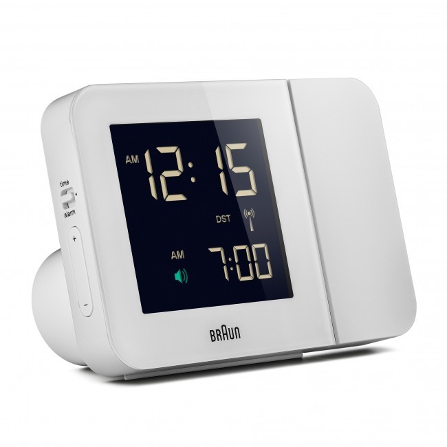 Braun BNC015 digital global radio controlled projection clock