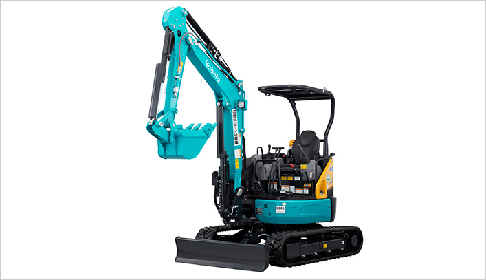 ミニバックホー | 製品情報 | 株式会社クボタ：建設機械