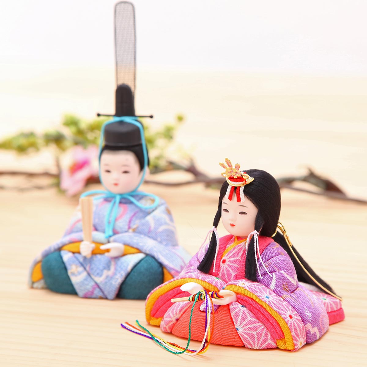 コンパクトに飾れるおひな様 ひなまりシリーズ 久宝堂ニュース 2020/1/18