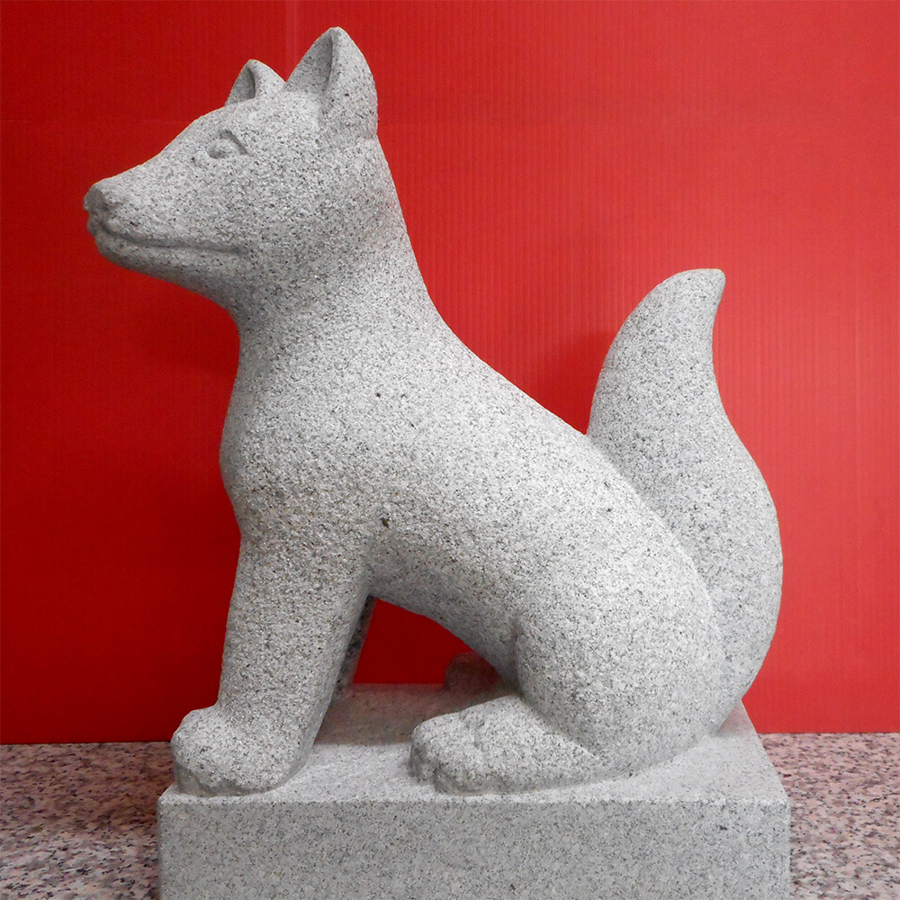 狐像 | オーダーメイド ｜ 実績 ｜ 京都の石屋〔石茂〕芳村石材店